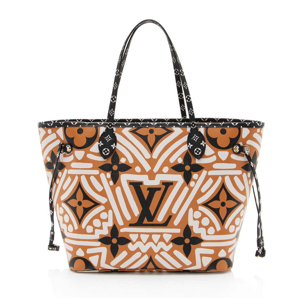 Louis Vuitton Limited Edition Monogram Crafty Neverfull MM Tote (SHF-aOq6h6)