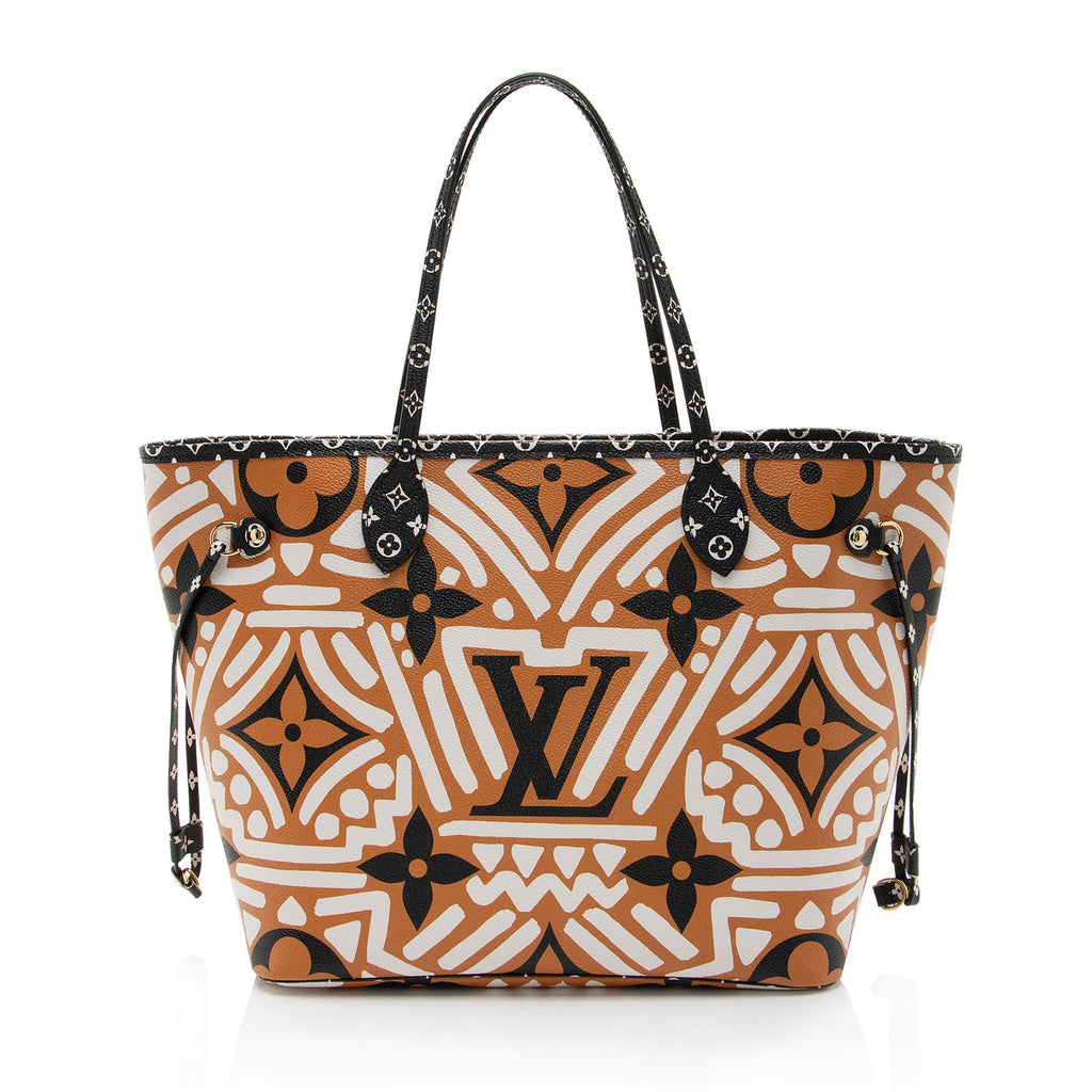 Louis Vuitton Limited Edition Monogram Crafty Neverfull MM Tote (SHF-aOq6h6)