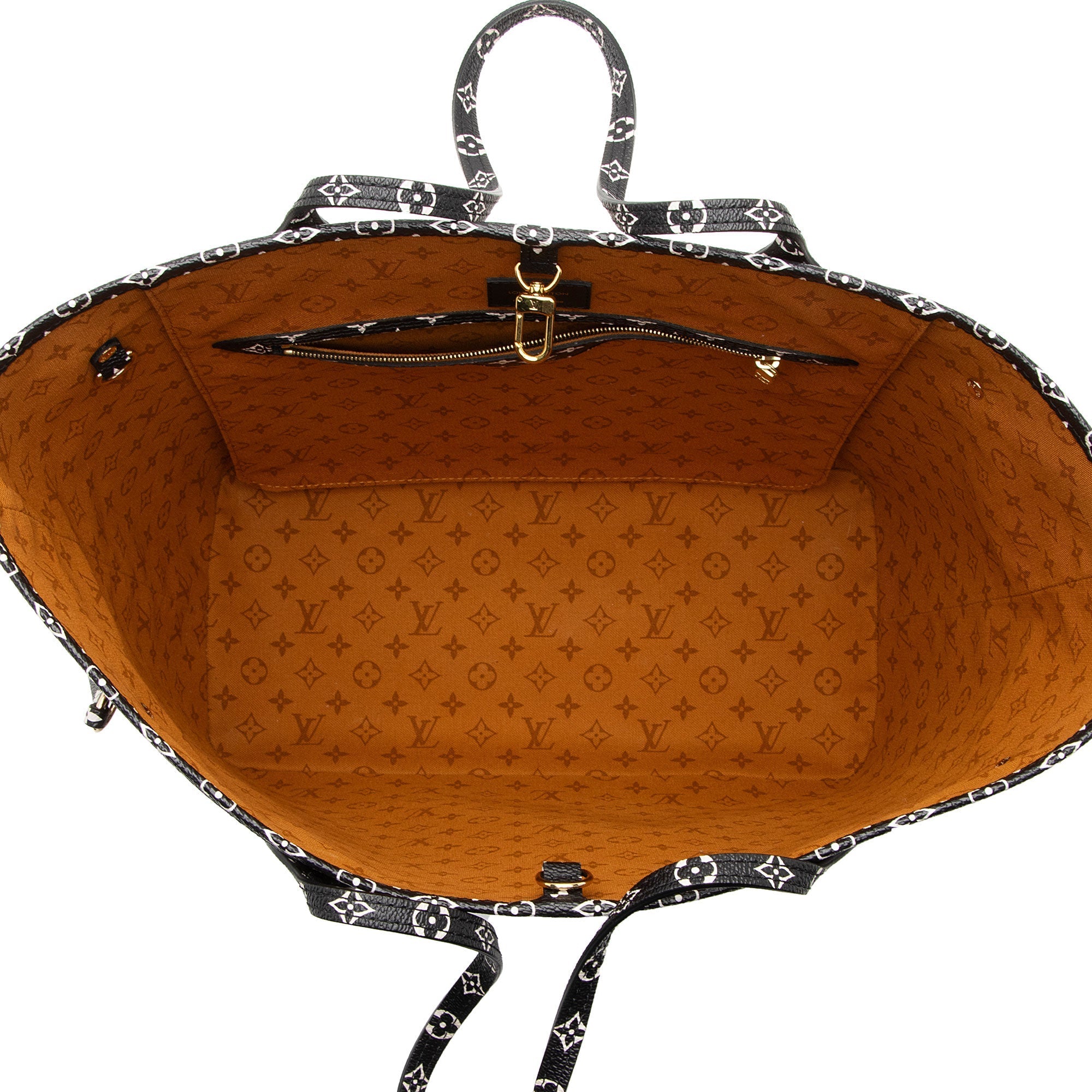 Louis Vuitton Limited Edition Monogram Crafty Neverfull MM Tote (SHF-aOq6h6)