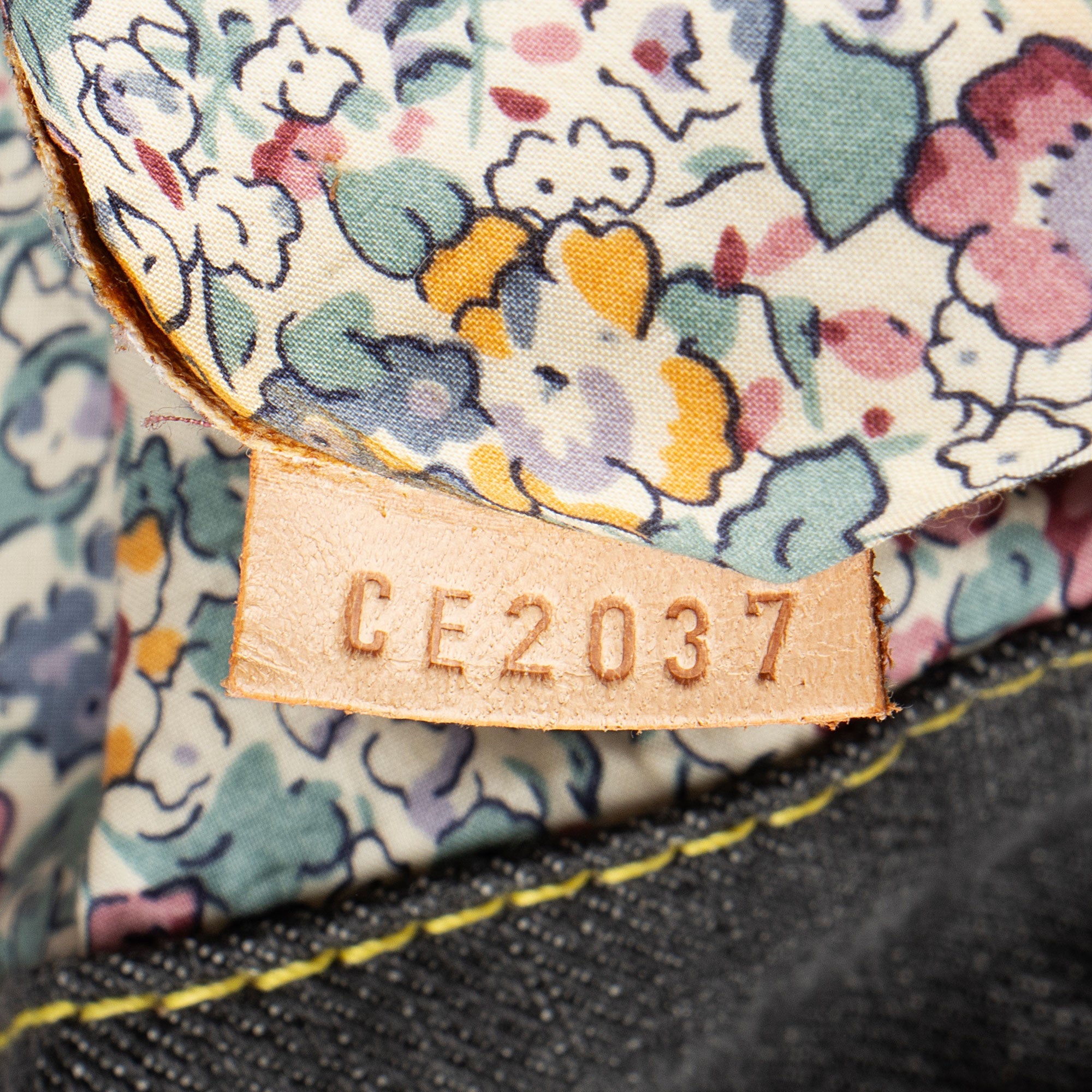 Louis Vuitton Limited Edition Monogram Denim Patchwork Cabby Tote