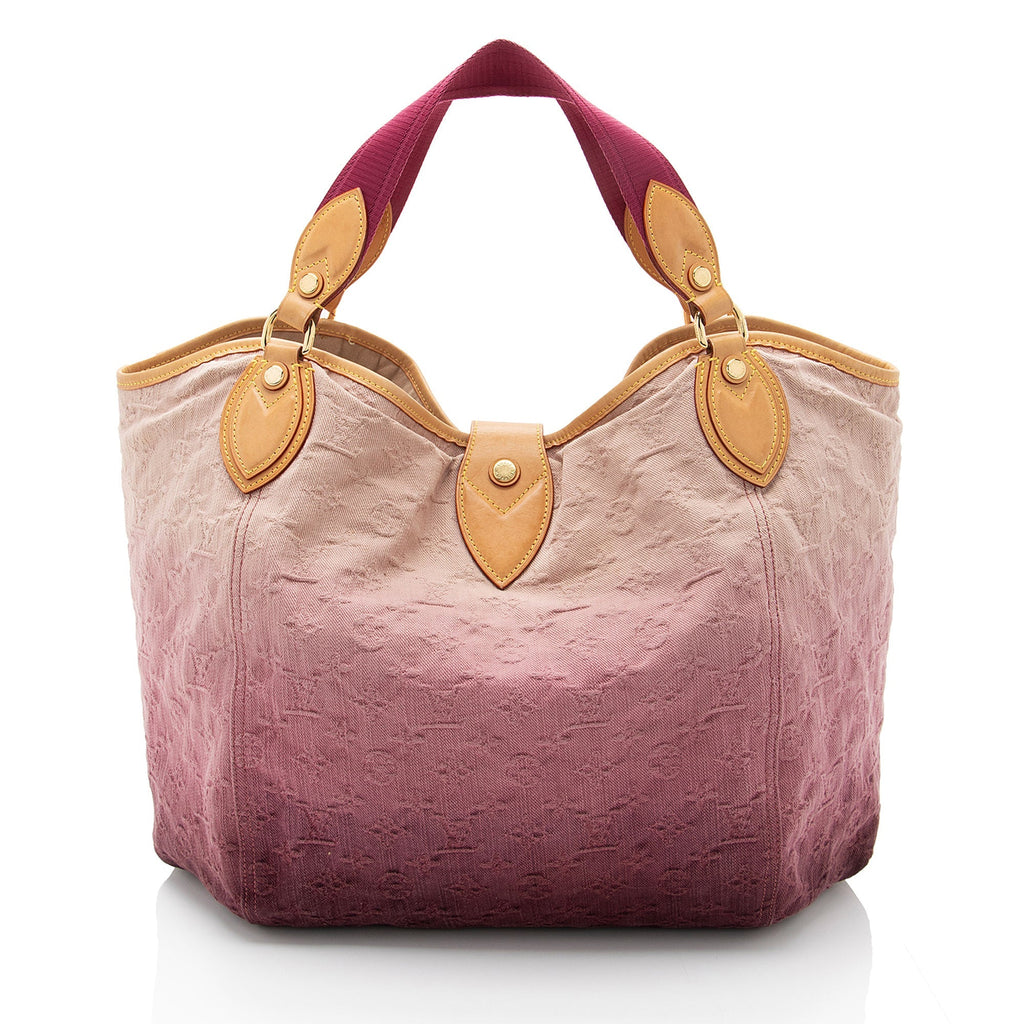 Louis Vuitton Limited Edition Monogram Denim Sunbeam Tote