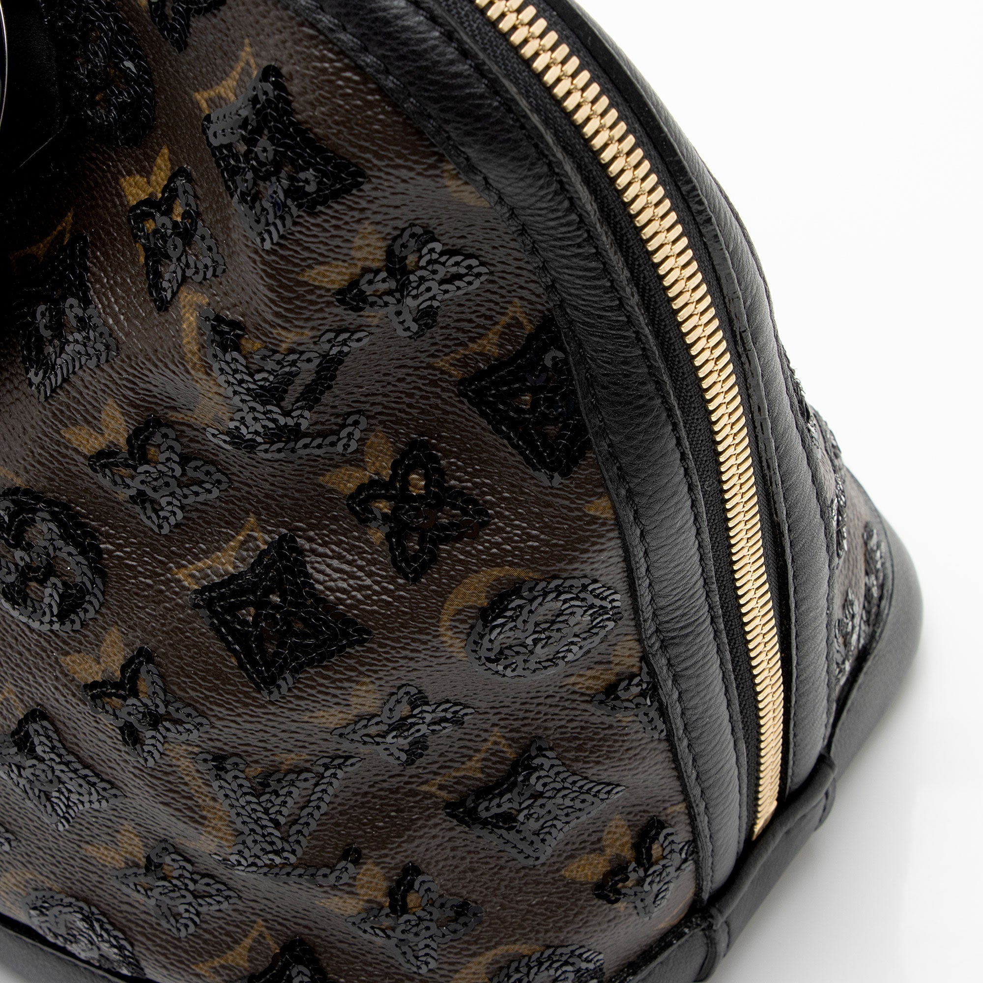 Louis Vuitton Limited Edition Monogram Eclipse Alma Satchel (SHF-dHcEEA)