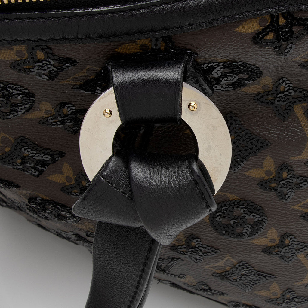Louis Vuitton Limited Edition Monogram Eclipse Alma Satchel (SHF-nMS5IK)