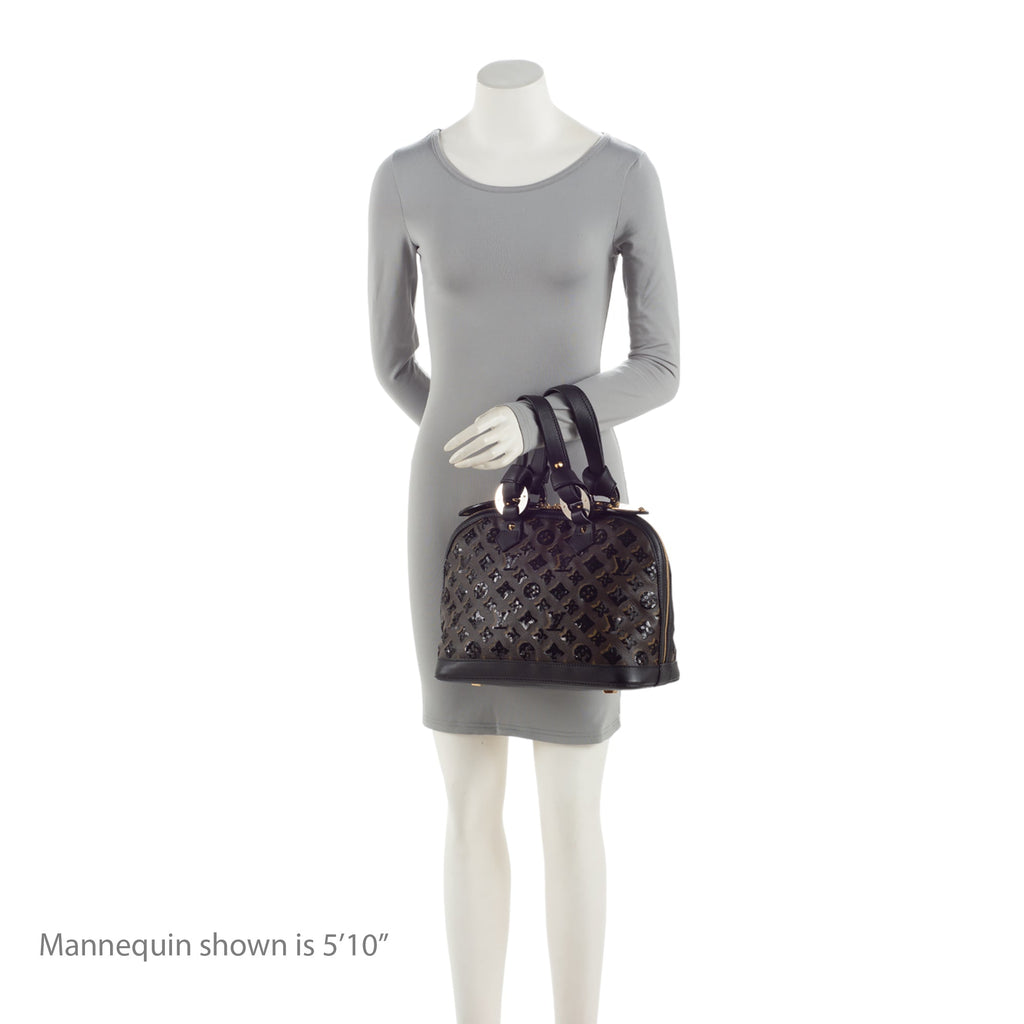 Louis Vuitton Limited Edition Monogram Eclipse Alma Satchel (SHF-nMS5IK)