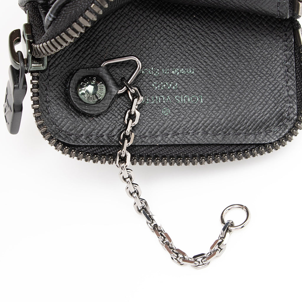 Louis Vuitton Limited Edition Monogram Eclipse Vivienne Bag Charm (SHF-wWOhBc)