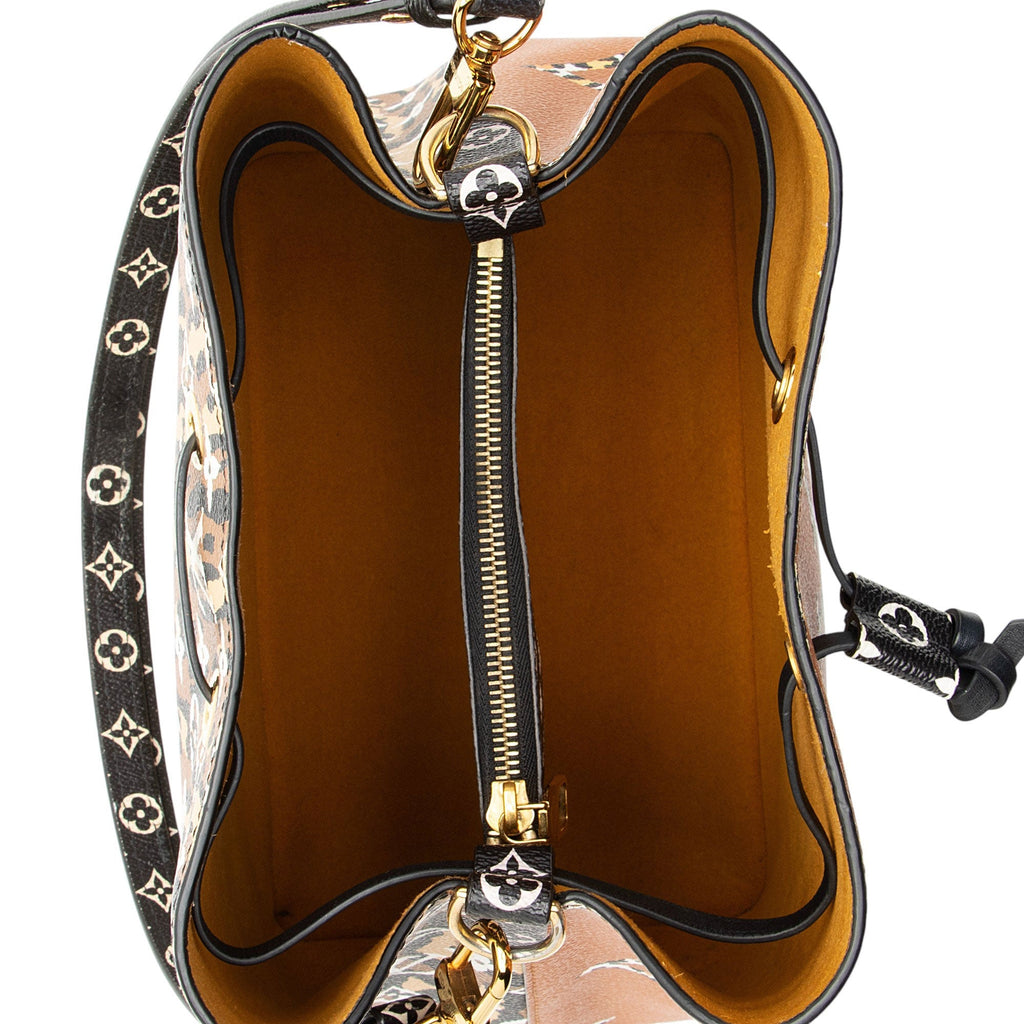 Louis Vuitton Limited Edition Monogram Giant Canvas Jungle Neonoe MM Shoulder Bag