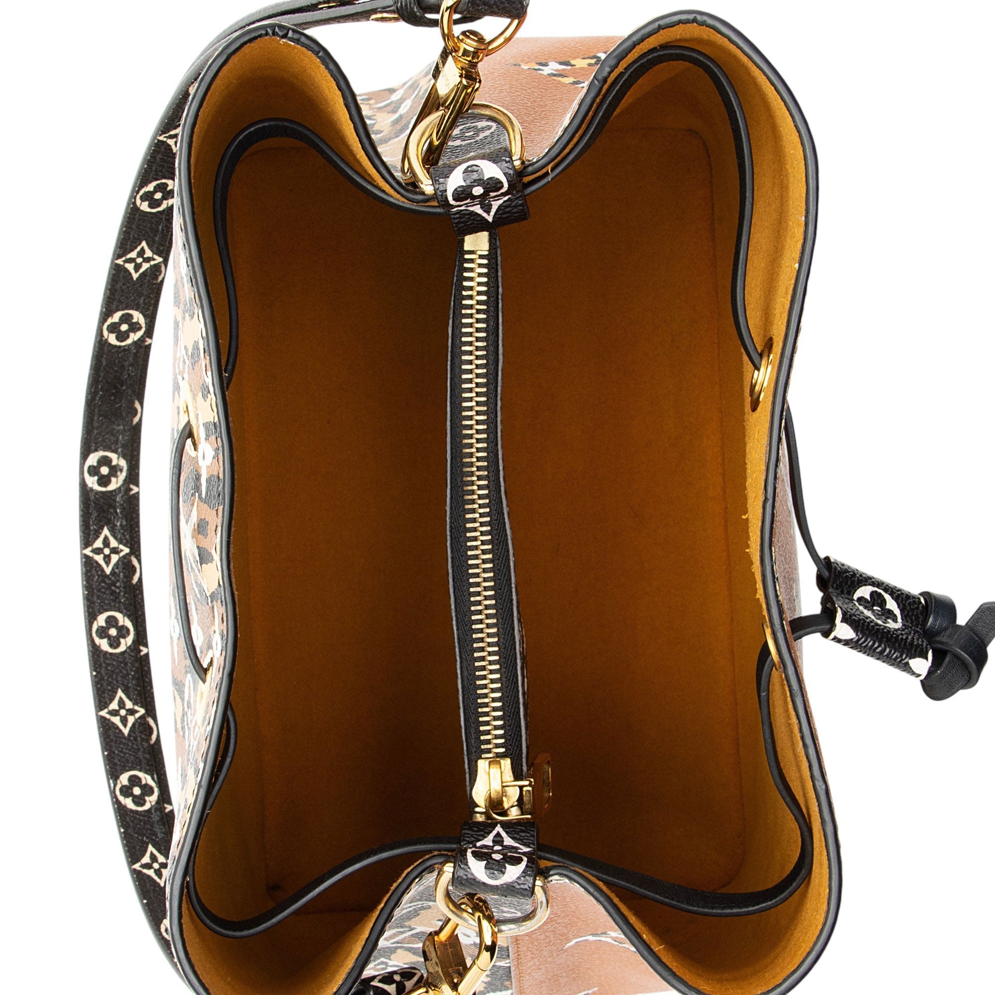 Louis Vuitton Limited Edition Monogram Giant Canvas Jungle Neonoe MM Shoulder Bag