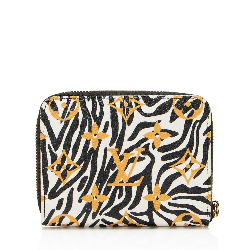 Louis Vuitton Limited Edition Monogram Giant Canvas Jungle Zippy Coin Wallet