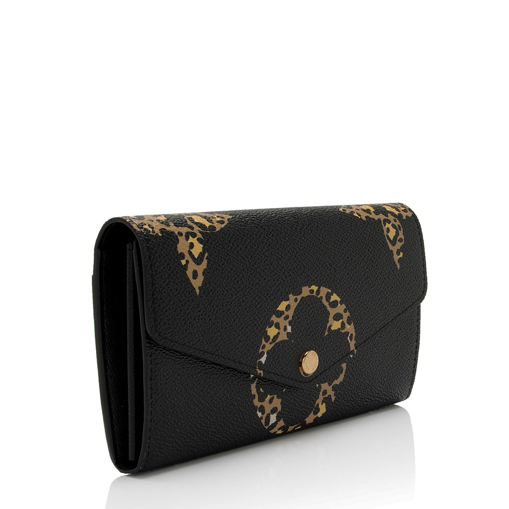 Louis Vuitton Limited Edition Monogram Giant Jungle Sarah Wallet (SHF-W6wwMJ)