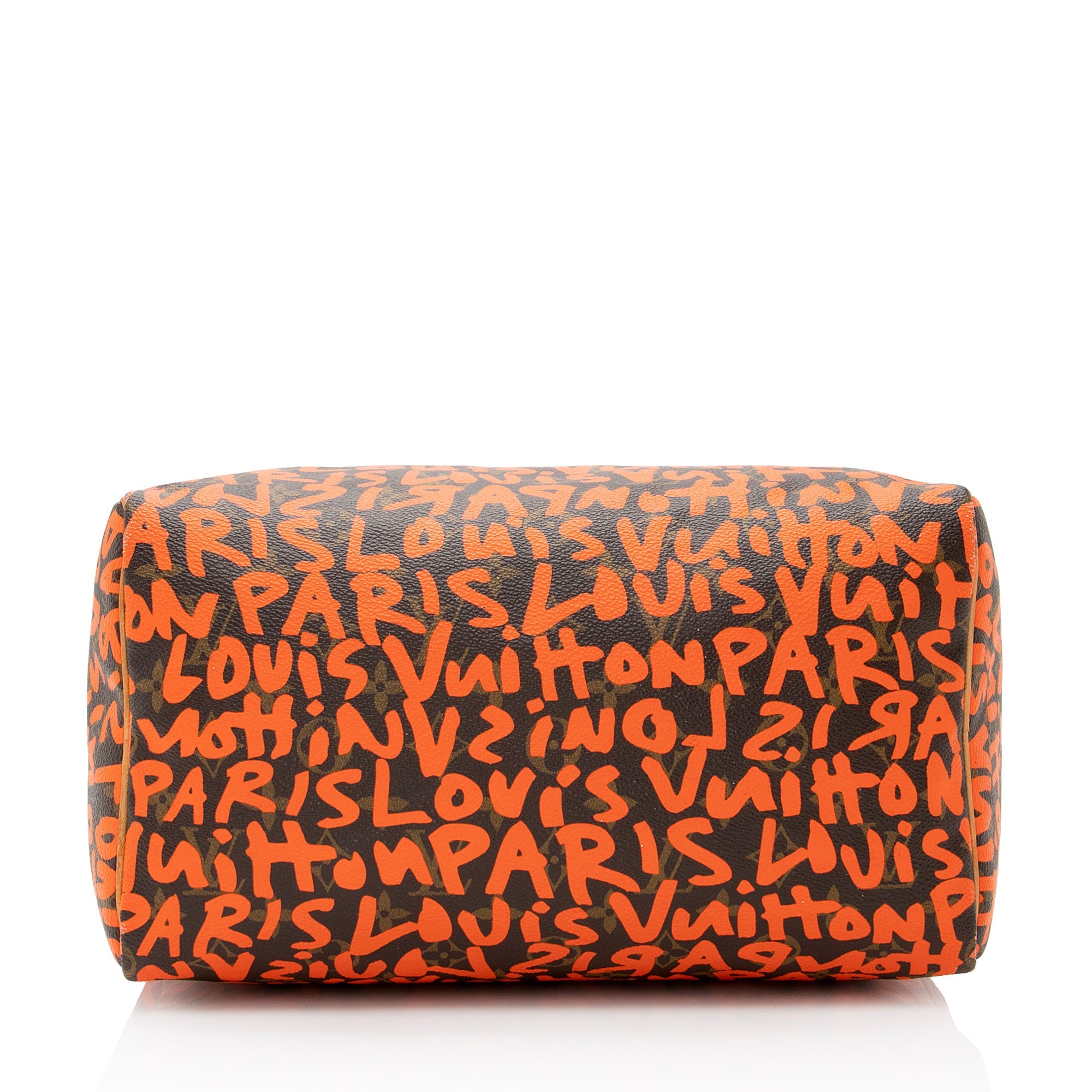 Louis Vuitton Limited Edition Monogram Graffiti Speedy 30 Satchel (SHF-22943)