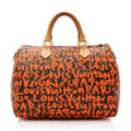 Louis Vuitton Limited Edition Monogram Graffiti Speedy 30 Satchel (SHF-22943)