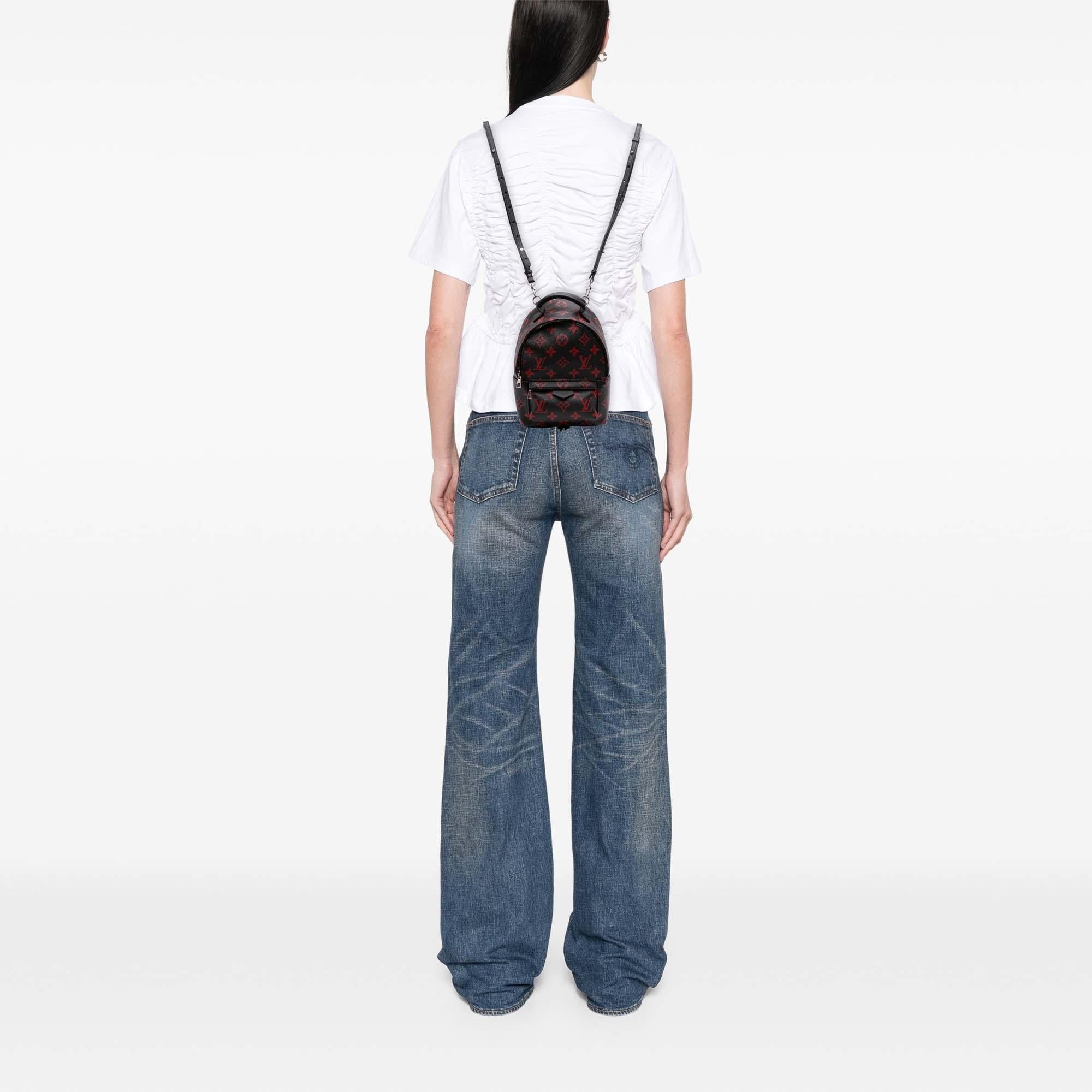 Louis Vuitton Limited Edition Monogram Infrarouge Mini Palm Springs