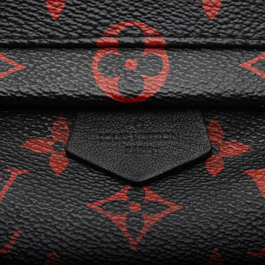 Louis Vuitton Limited Edition Monogram Infrarouge Palm Springs Mini Backpack (SHF-UuoXj7)