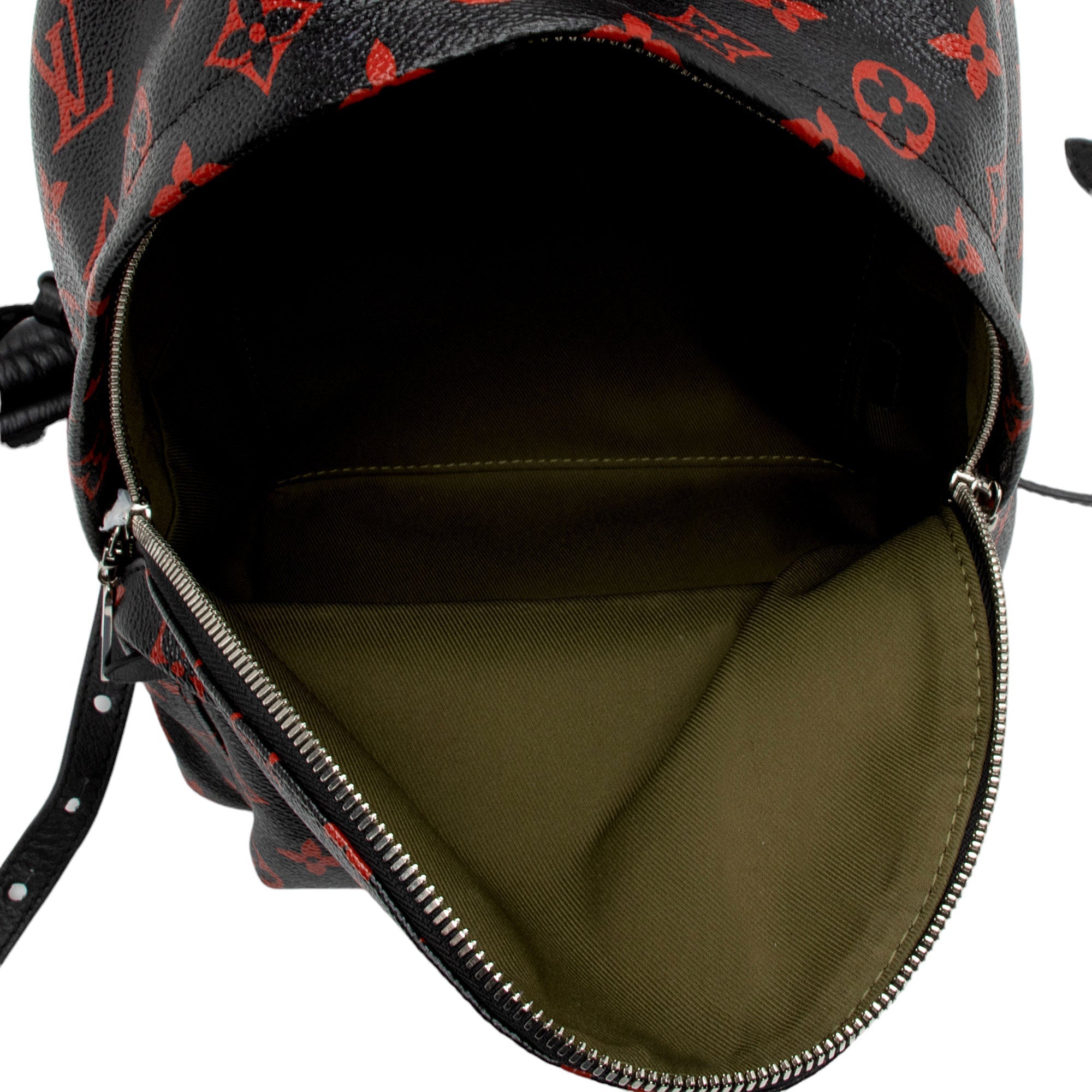 Louis Vuitton Limited Edition Monogram Infrarouge Palm Springs PM Backpack (SHF-pv2ZIn)