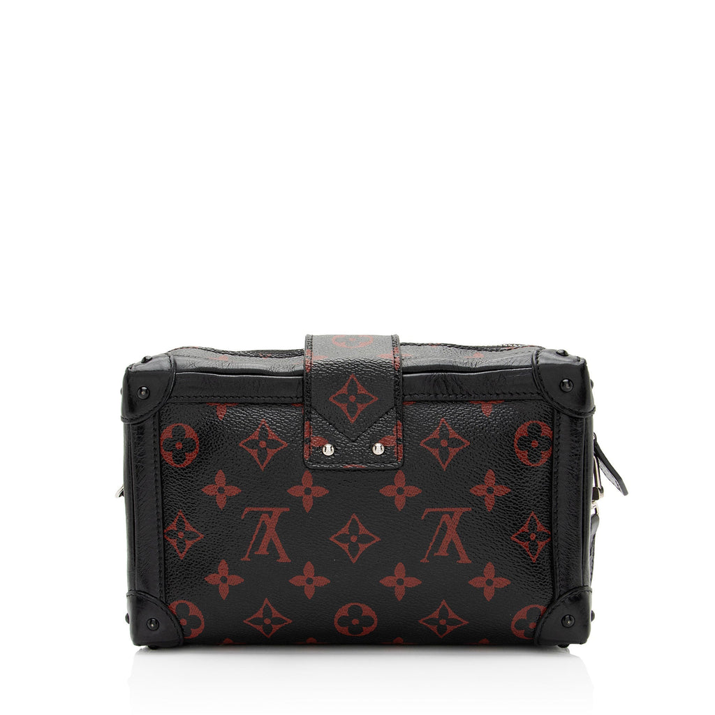 Louis Vuitton Limited Edition Monogram Infrarouge Petite Malle Soft Bag (SHF-qVIXct)