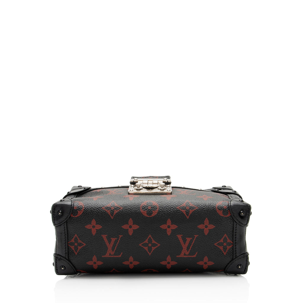 Louis Vuitton Limited Edition Monogram Infrarouge Petite Malle Soft Bag (SHF-qVIXct)