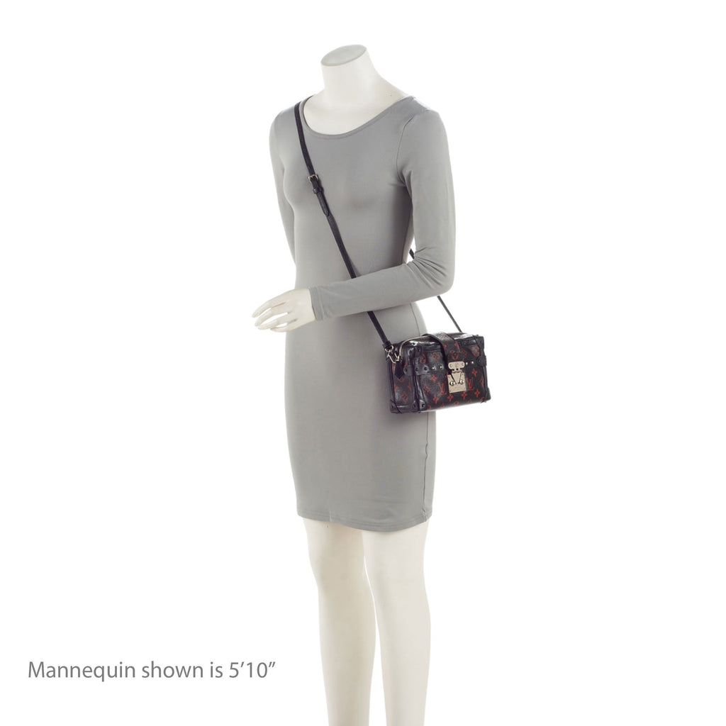 Louis Vuitton Limited Edition Monogram Infrarouge Petite Malle Soft Bag (SHF-qVIXct)