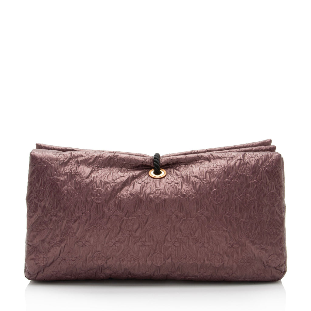 Louis Vuitton Limited Edition Monogram Limelight African Queen Clutch (SHF-DkA8d9)