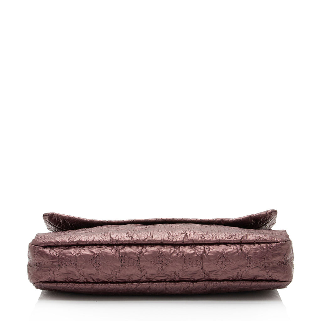 Louis Vuitton Limited Edition Monogram Limelight African Queen Clutch (SHF-DkA8d9)