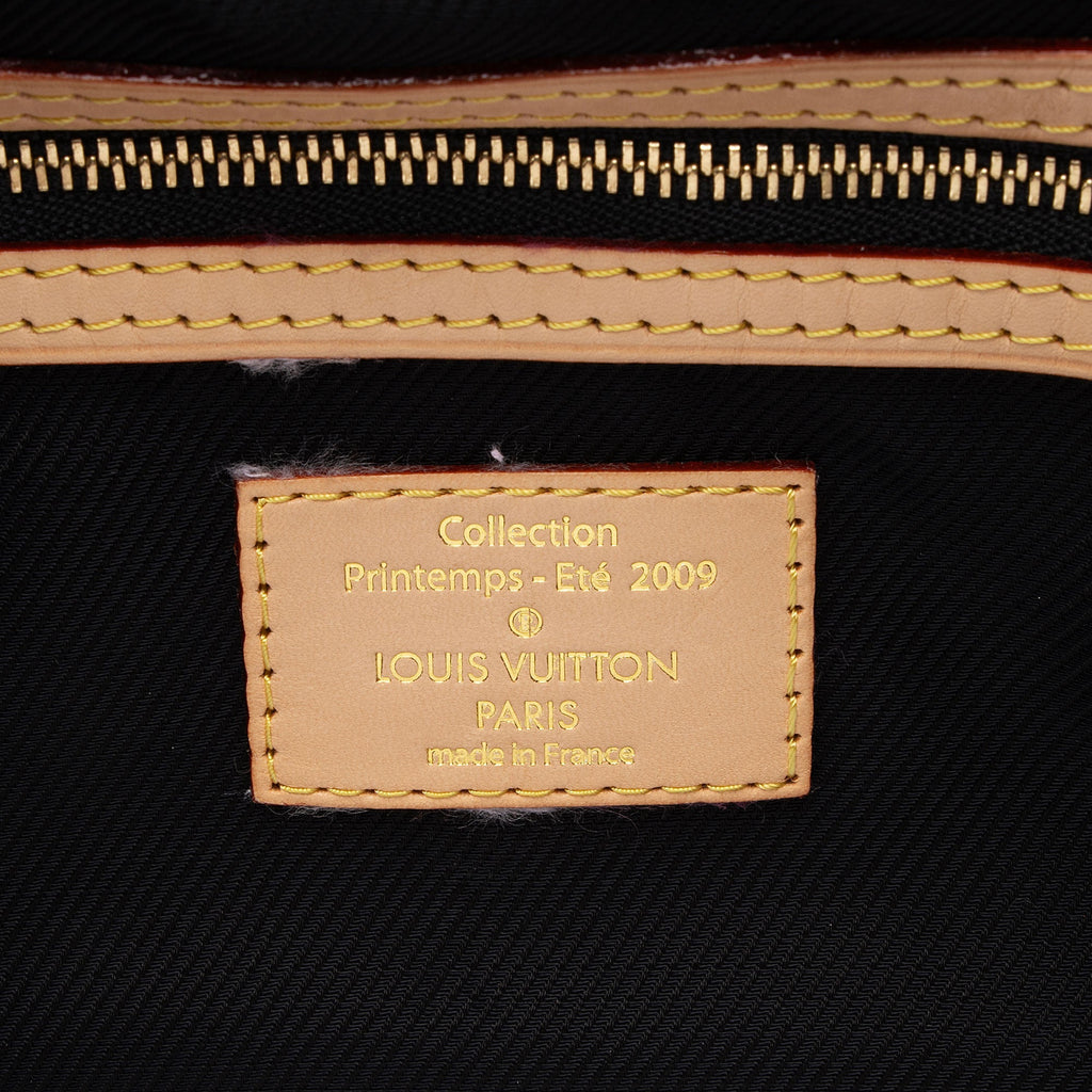 Louis Vuitton Limited Edition Monogram Limelight African Queen Clutch (SHF-DkA8d9)