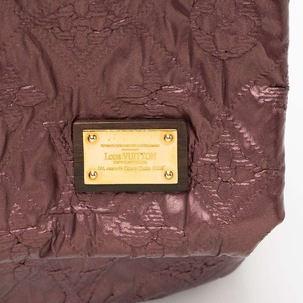 Louis Vuitton Limited Edition Monogram Limelight African Queen Clutch (SHF-DkA8d9)