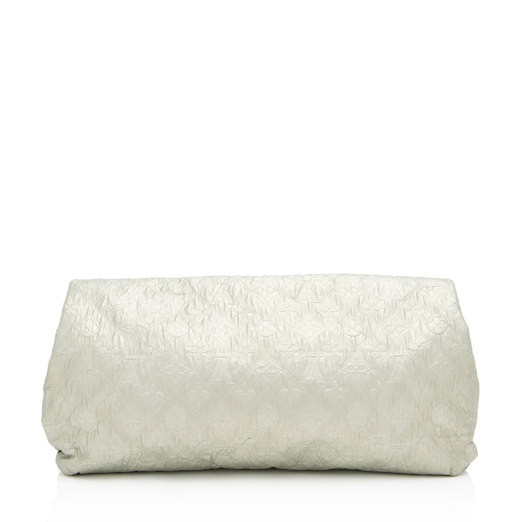 Louis Vuitton Limited Edition Monogram Limelight GM Clutch (SHF-5yf188)