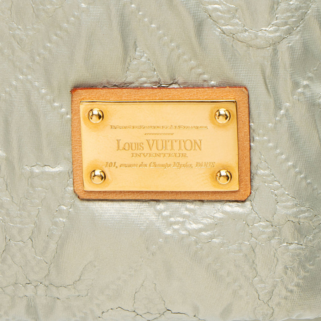 Louis Vuitton Limited Edition Monogram Limelight GM Clutch (SHF-5yf188)