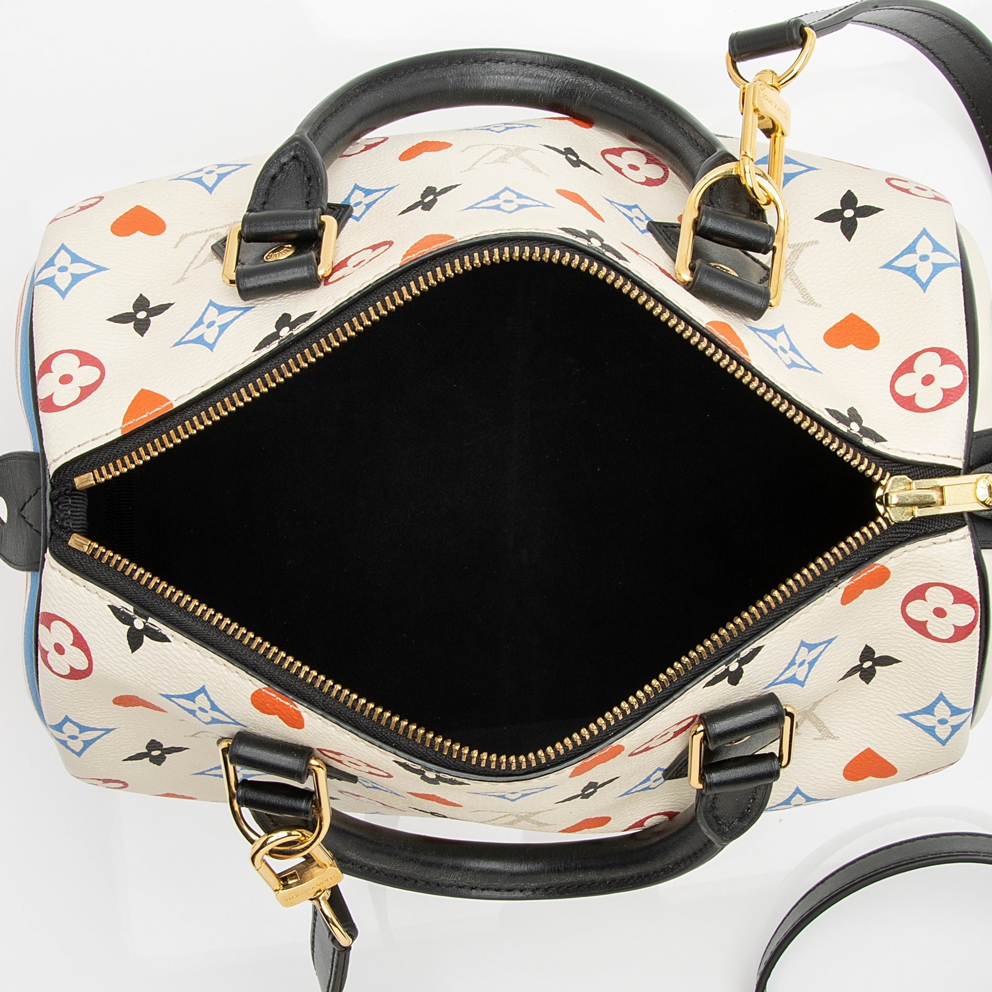 Louis Vuitton Limited Edition Monogram Multicolore Game On Speedy Bandouliere 25 Satchel (SHF-23761)