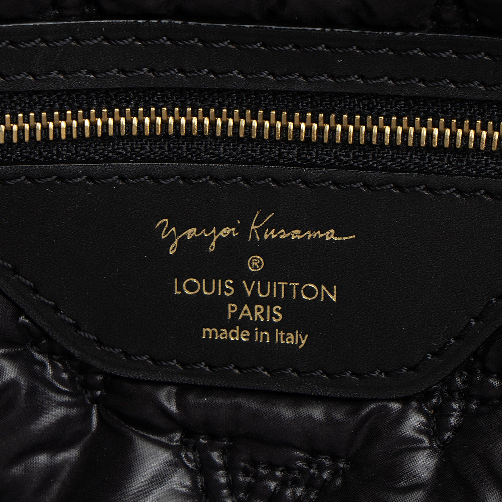 Louis Vuitton Limited Edition Monogram Nylon Infinity Dots Lockit MM Satchel
