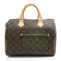 Louis Vuitton Limited Edition Monogram Perforated Speedy 30 Satchel