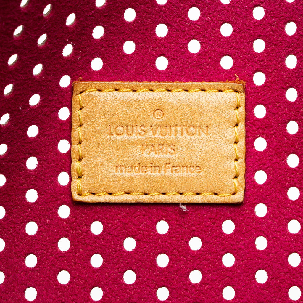Louis Vuitton Limited Edition Monogram Perforated Speedy 30 Satchel