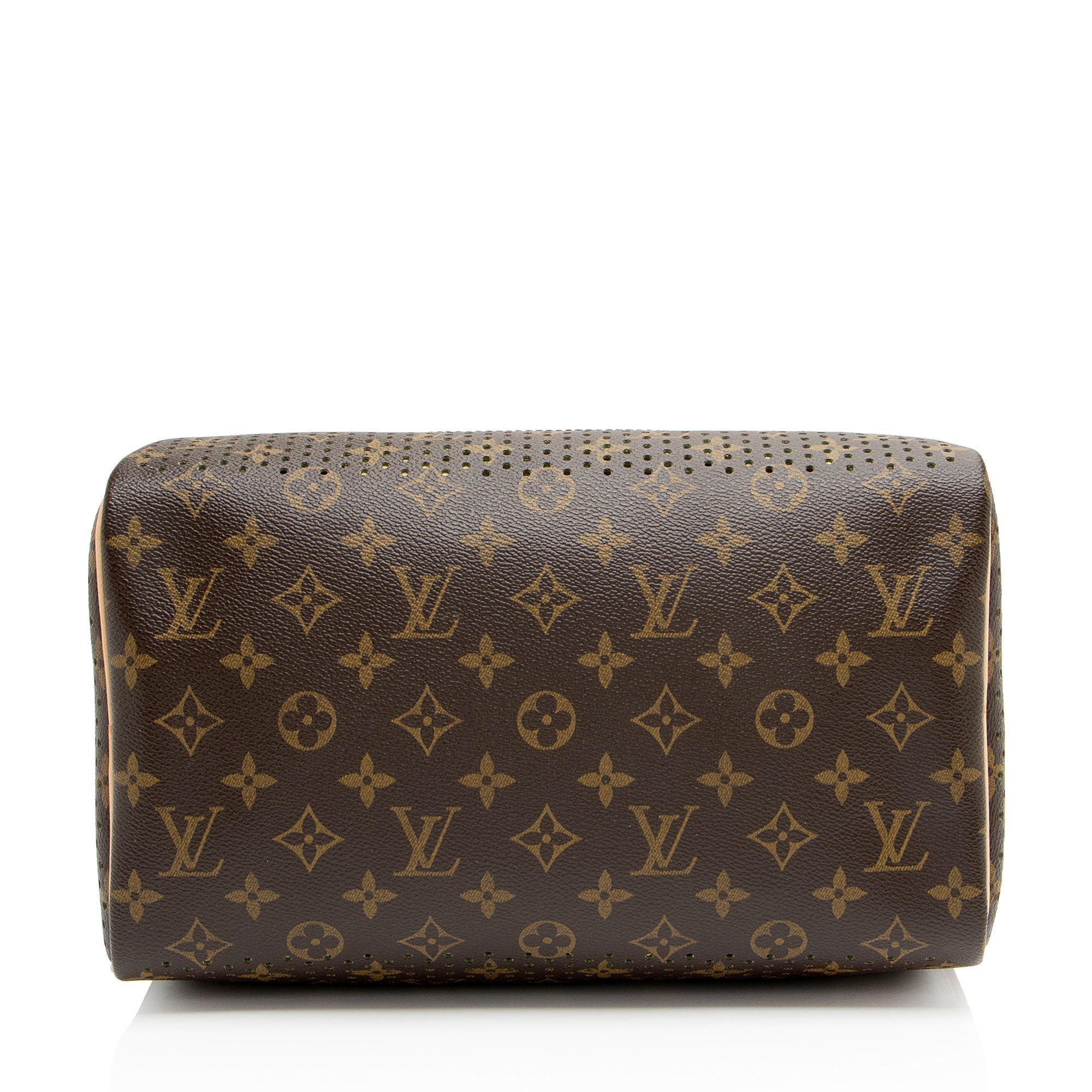 Louis Vuitton Limited Edition Monogram Perforated Speedy 30 Satchel