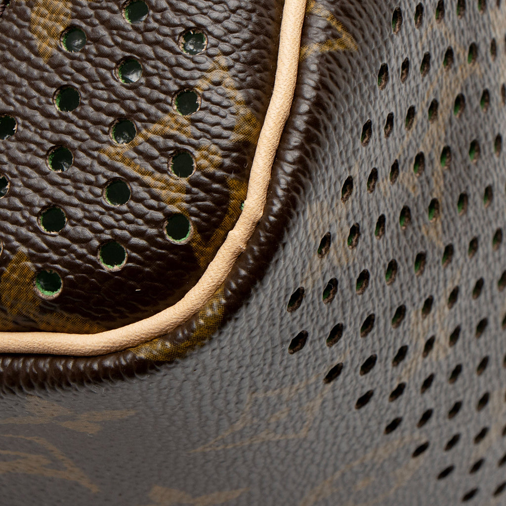 Louis Vuitton Limited Edition Monogram Perforated Speedy 30 Satchel