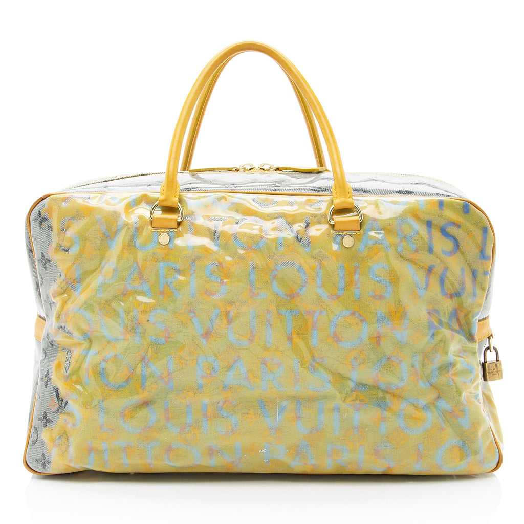 Louis Vuitton Limited Edition Monogram Pulp Weekender GM