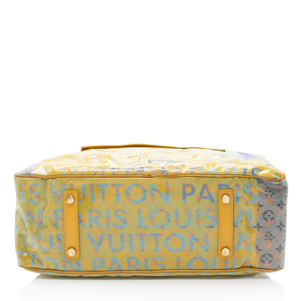 Louis Vuitton Limited Edition Monogram Pulp Weekender GM