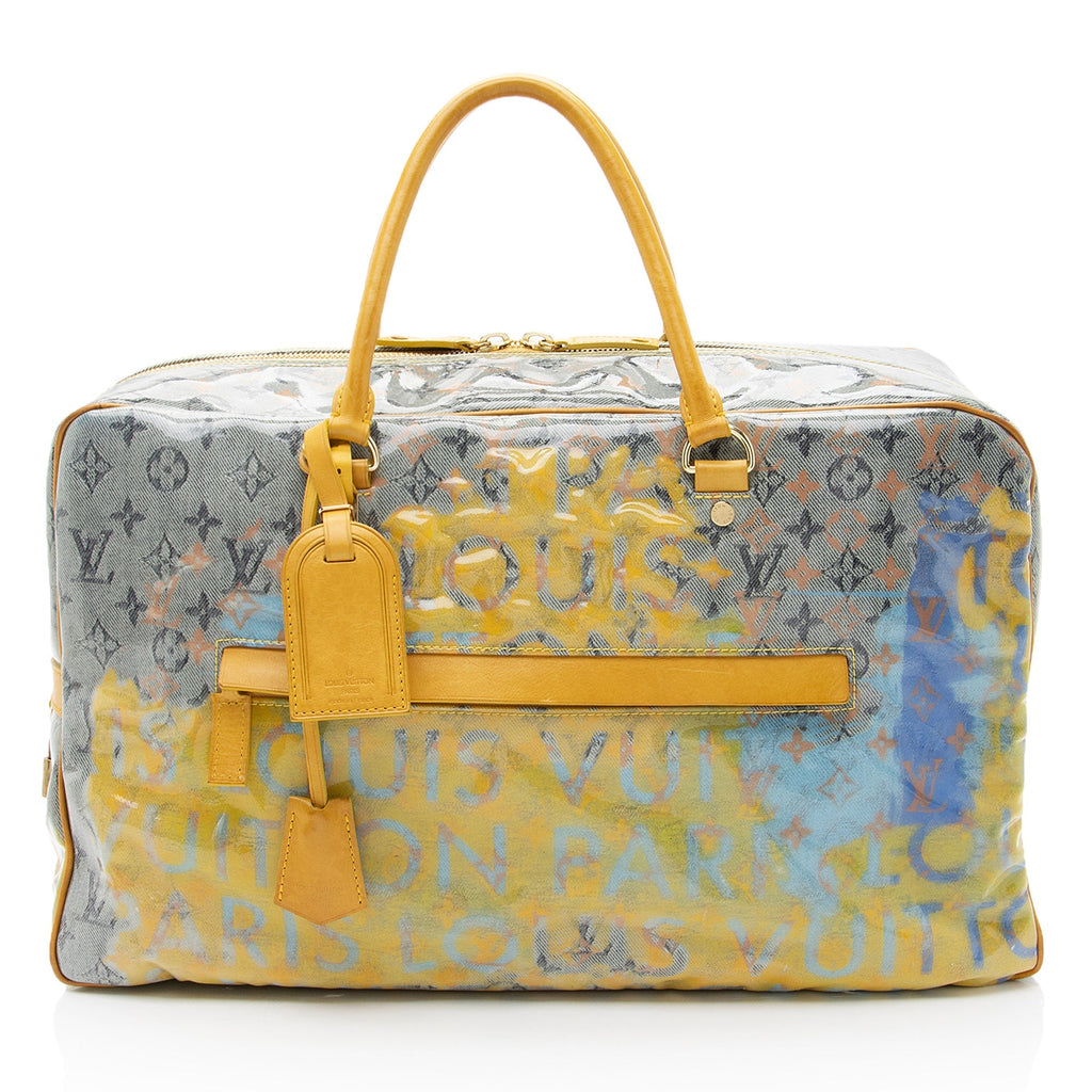 Louis Vuitton Limited Edition Monogram Pulp Weekender GM