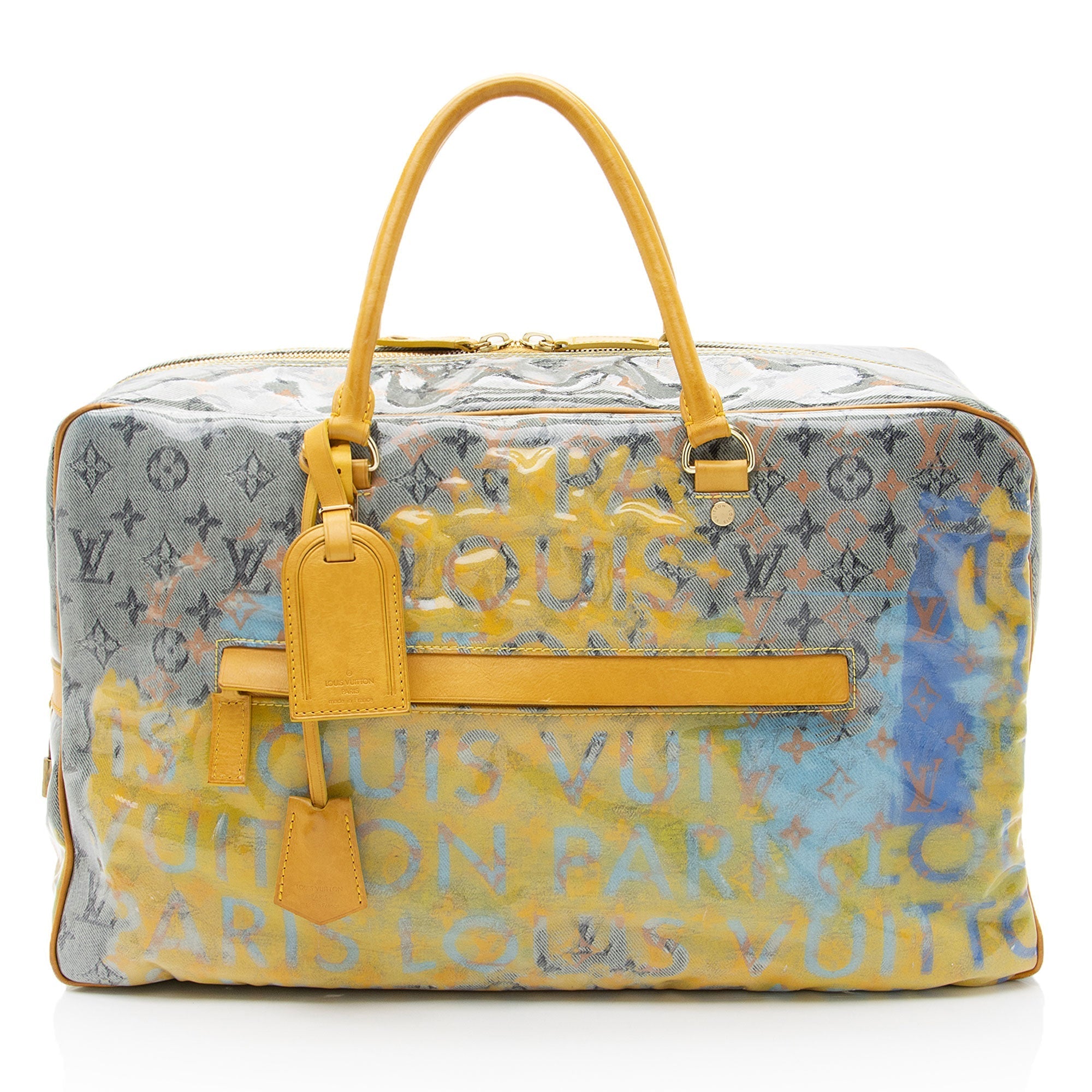 Louis Vuitton Limited Edition Monogram Pulp Weekender GM