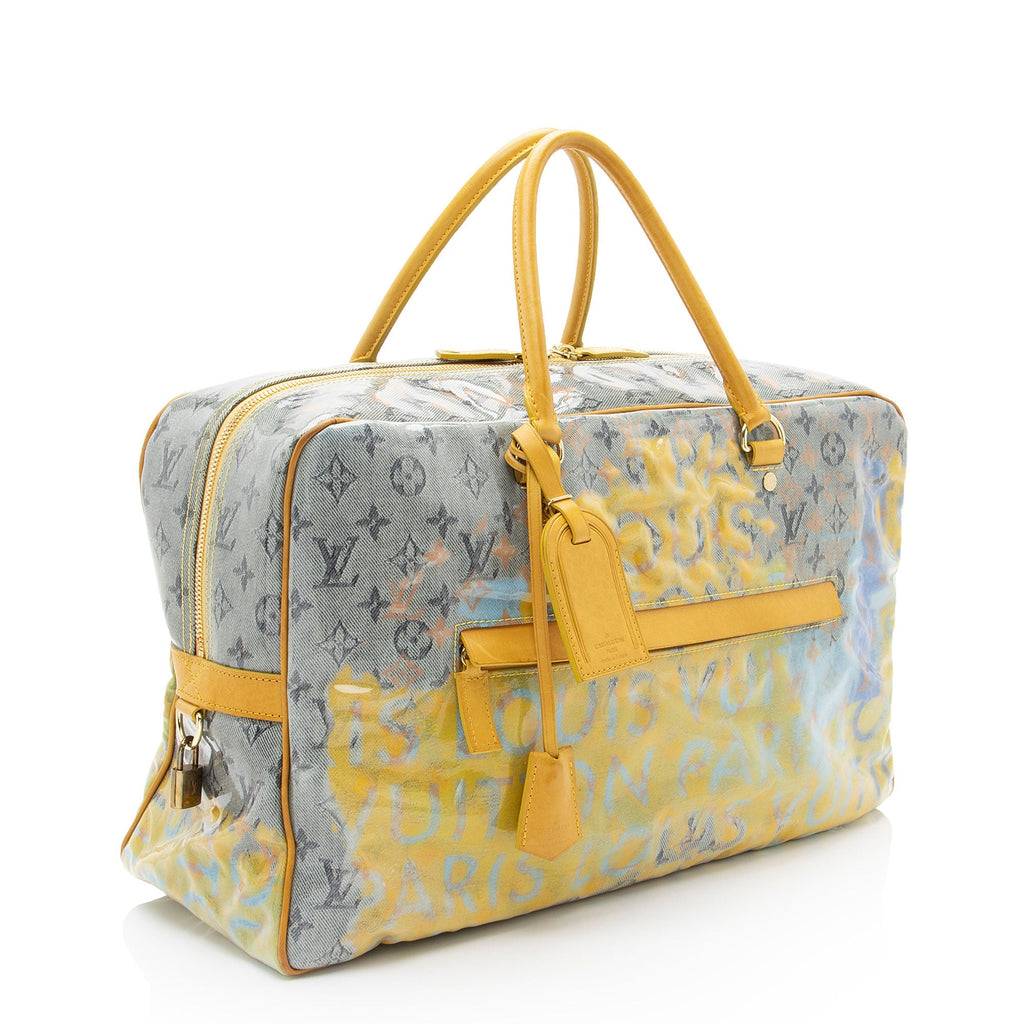 Louis Vuitton Limited Edition Monogram Pulp Weekender GM
