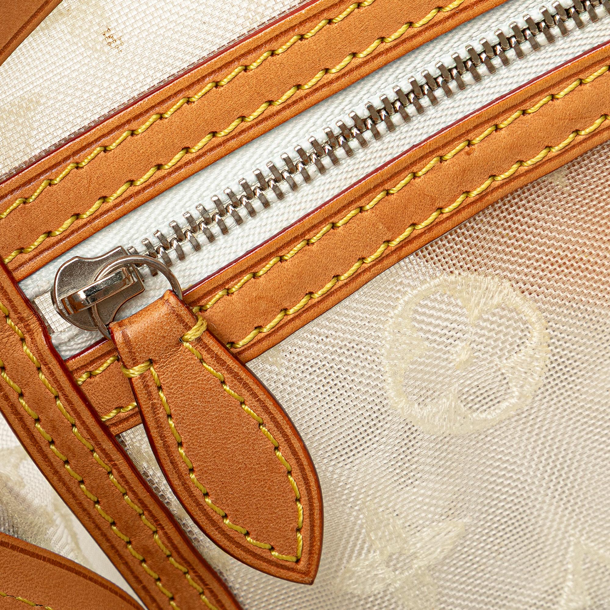 Louis Vuitton Limited Edition Monogram Transparence Lockit