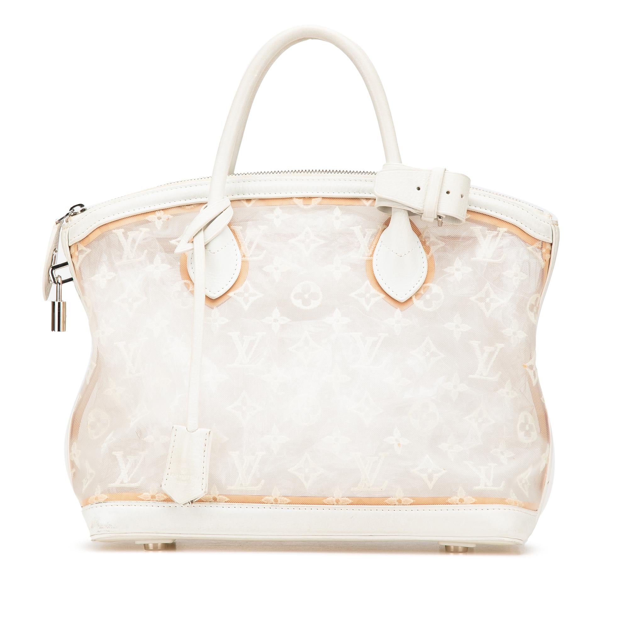 Louis Vuitton Limited Edition Monogram Transparence Lockit
