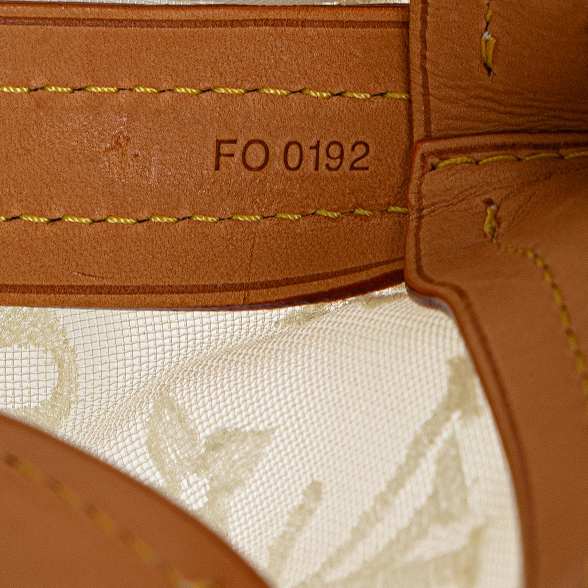 Louis Vuitton Limited Edition Monogram Transparence Lockit