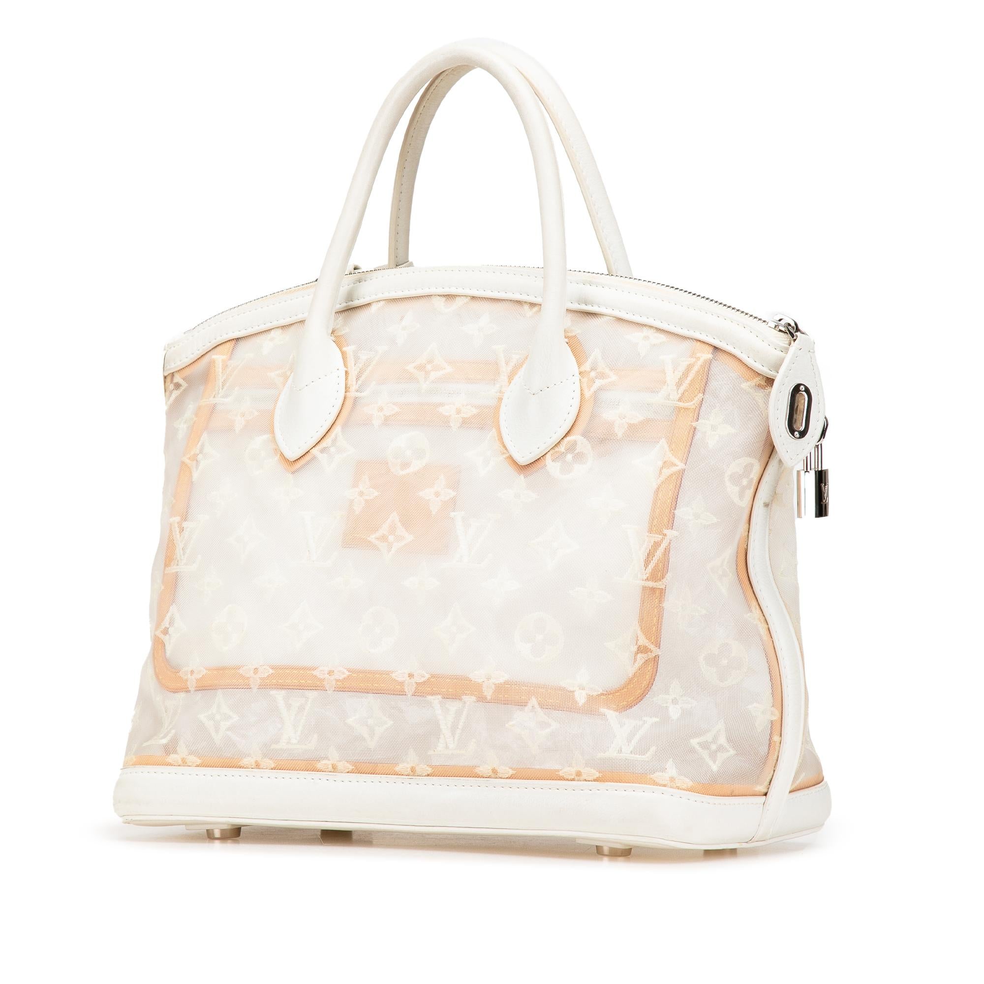 Louis Vuitton Limited Edition Monogram Transparence Lockit