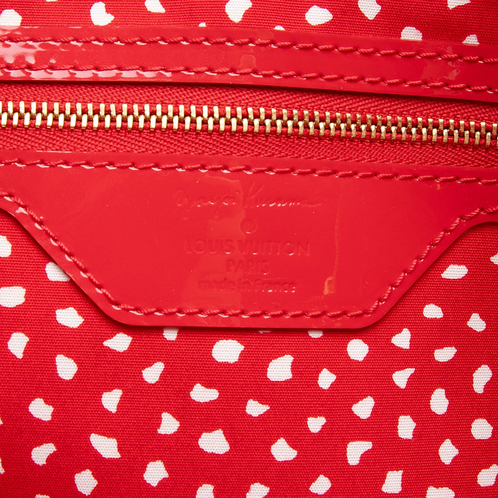 Louis Vuitton Limited Edition Monogram Vernis Dots Infinity Lockit MM Satchel (SHF-CYGEjC)