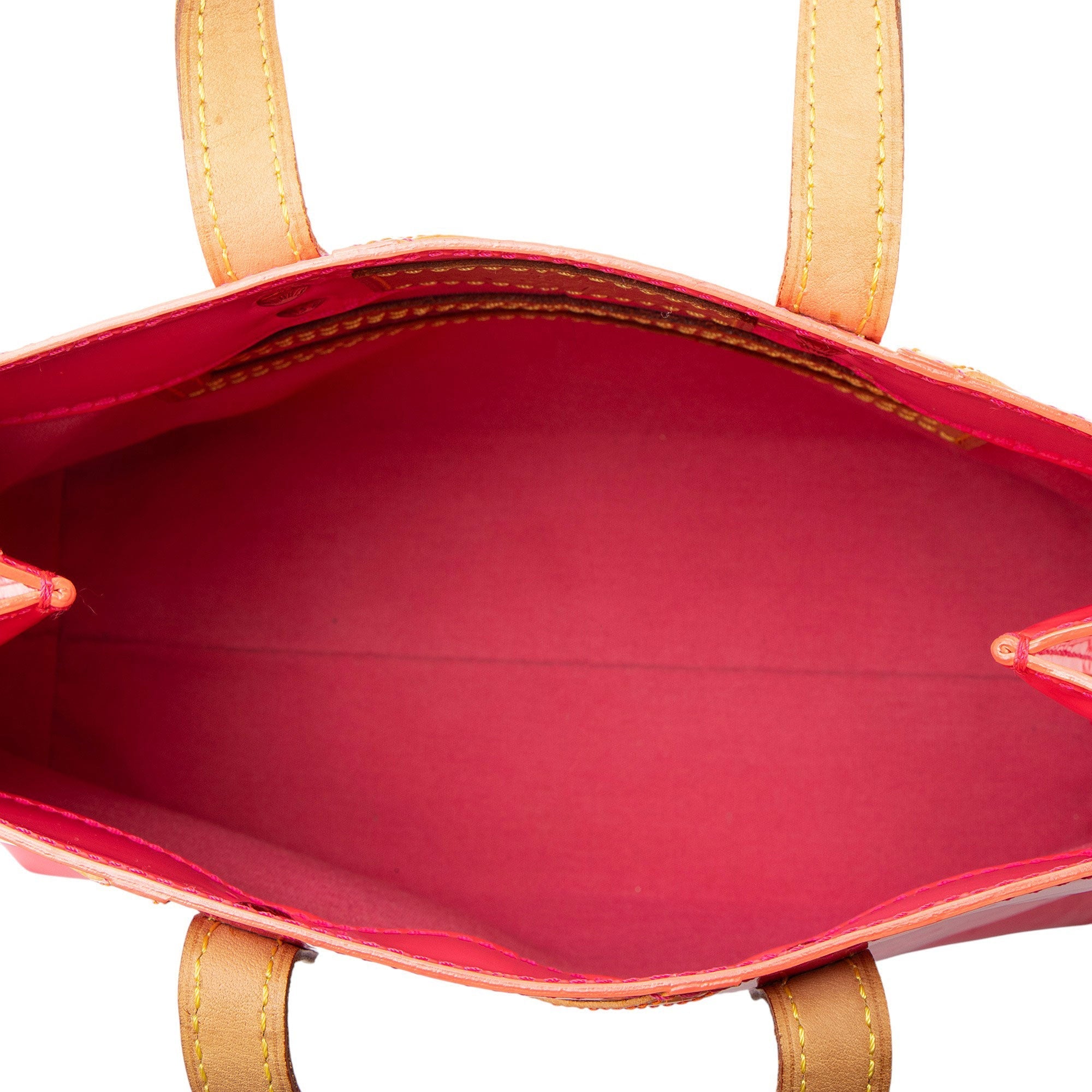 Louis Vuitton Limited Edition Monogram Vernis Fluo Reade PM Tote