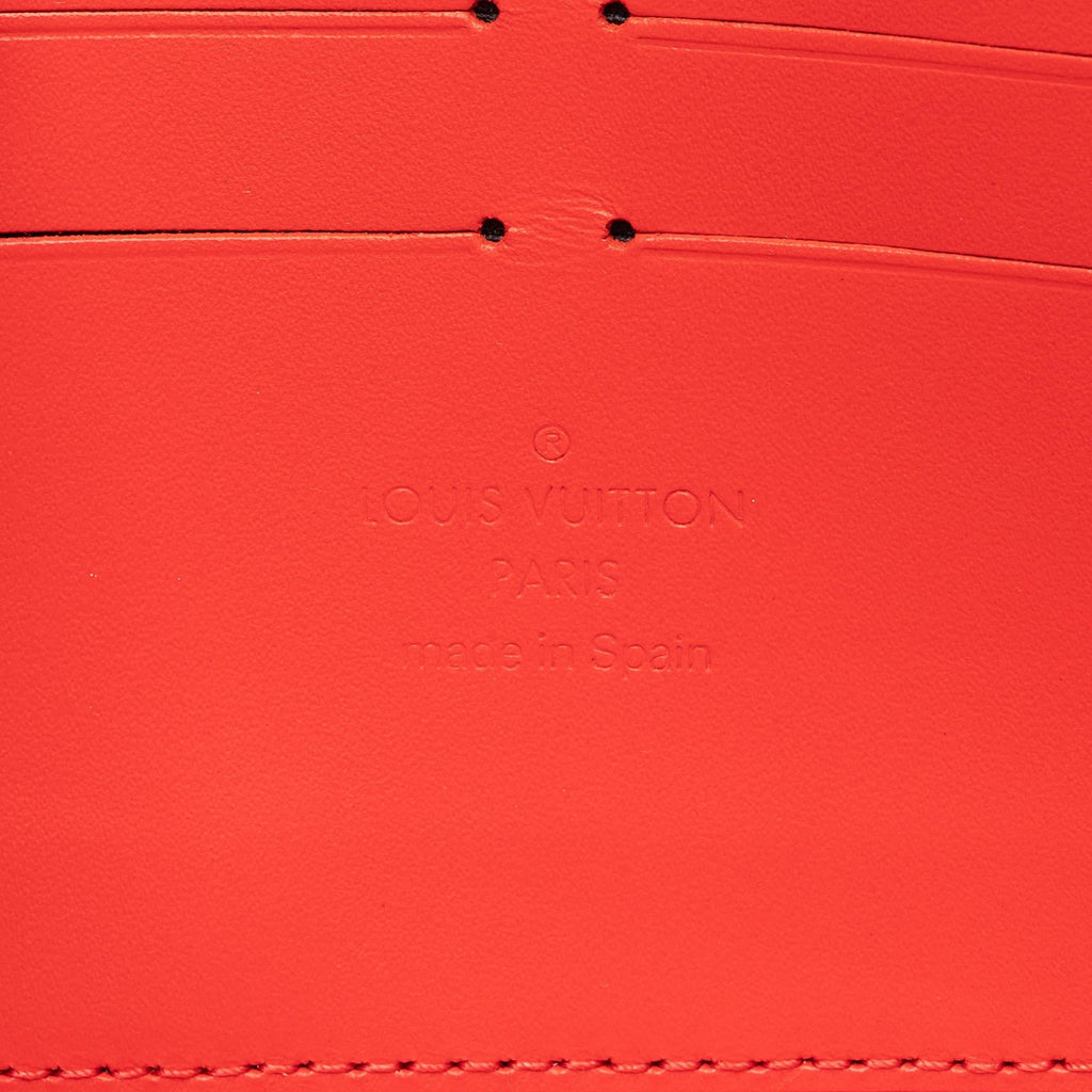 Louis Vuitton Limited Edition Monogram Vernis Jungle Dots Zippy Wallet (SHF-23936)