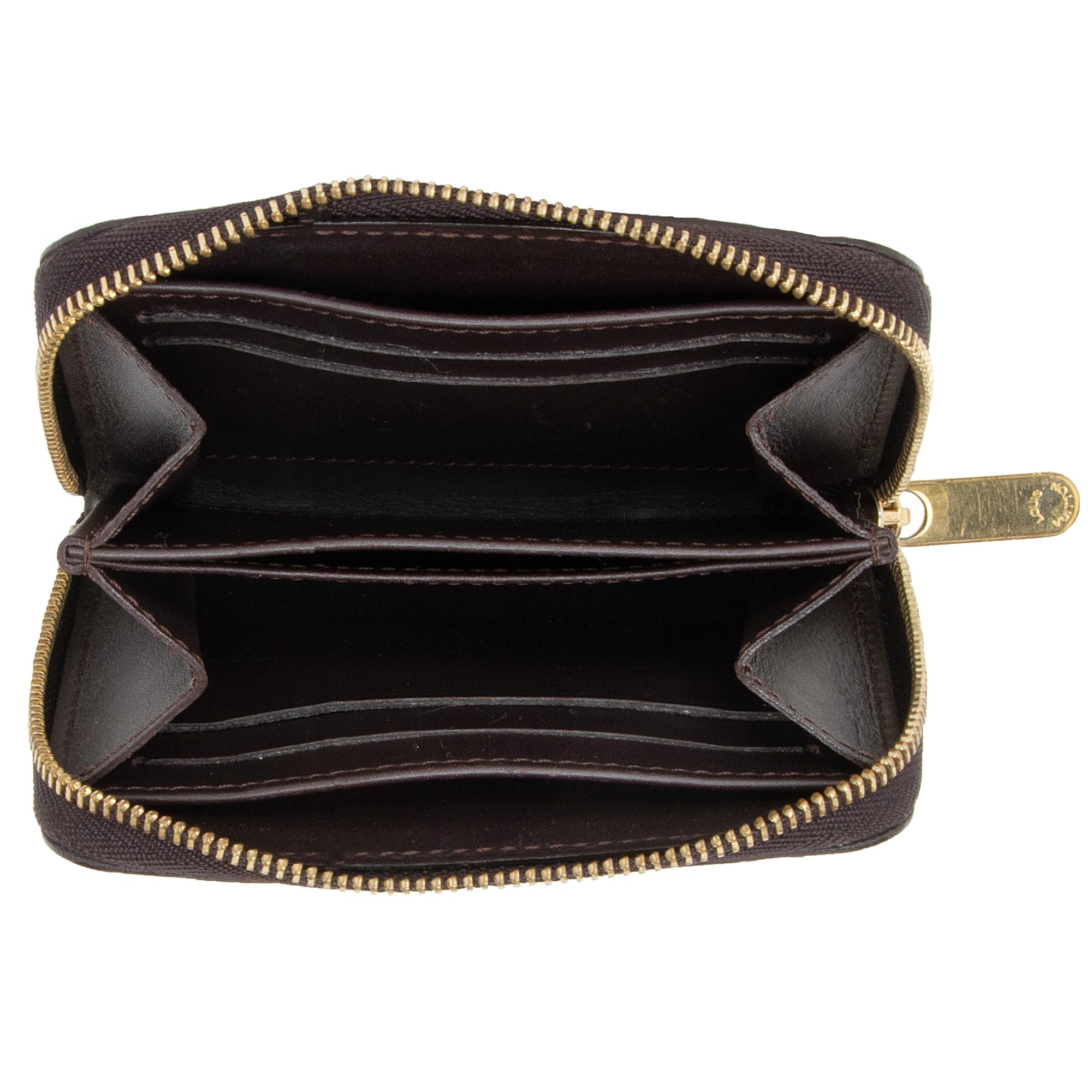 Louis Vuitton Limited Edition Monogram Vernis Rayures Zippy Coin Purse (SHF-yAyjwG)