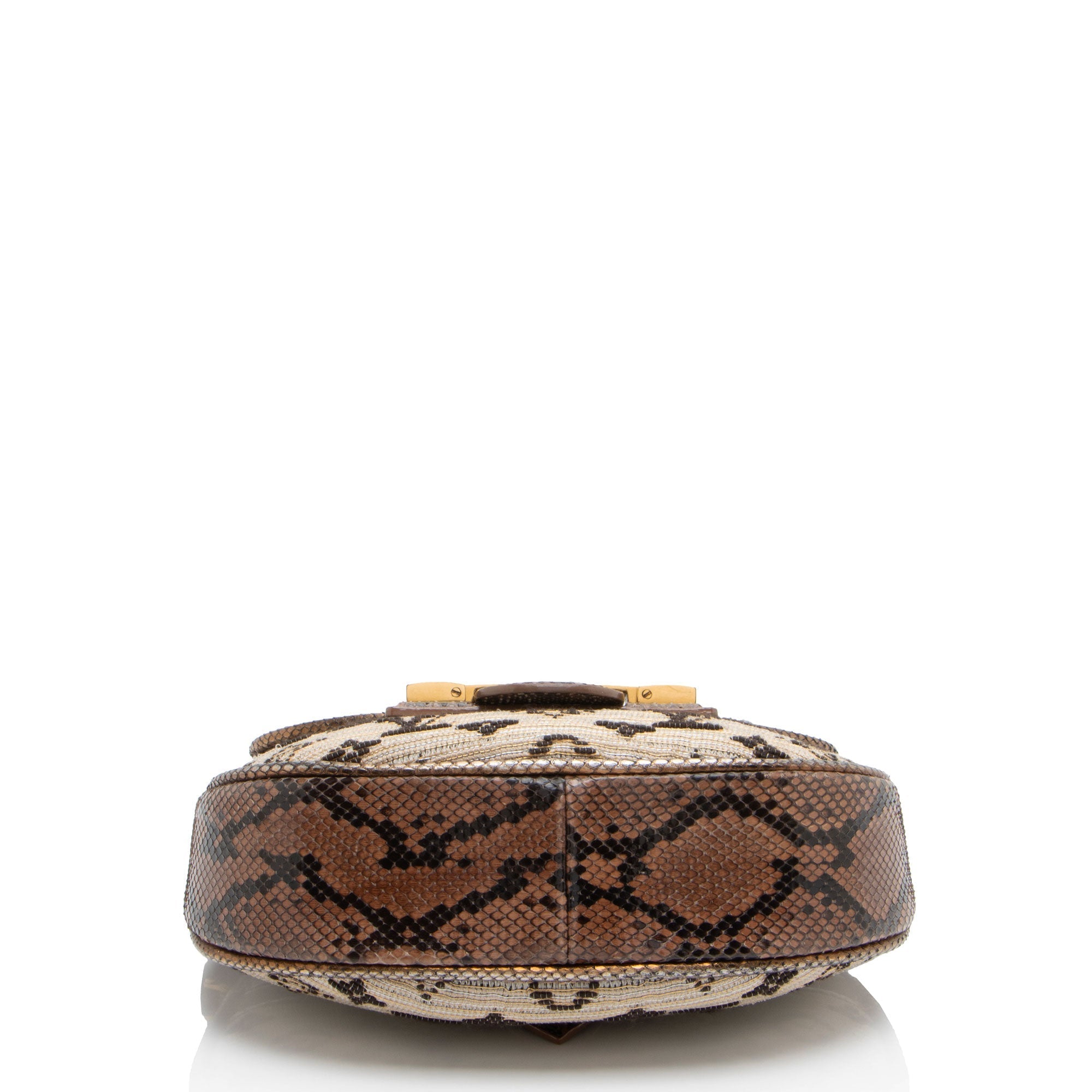 Louis Vuitton Limited Edition Python Monogram Empire Ponant Flap Shoulder Bag