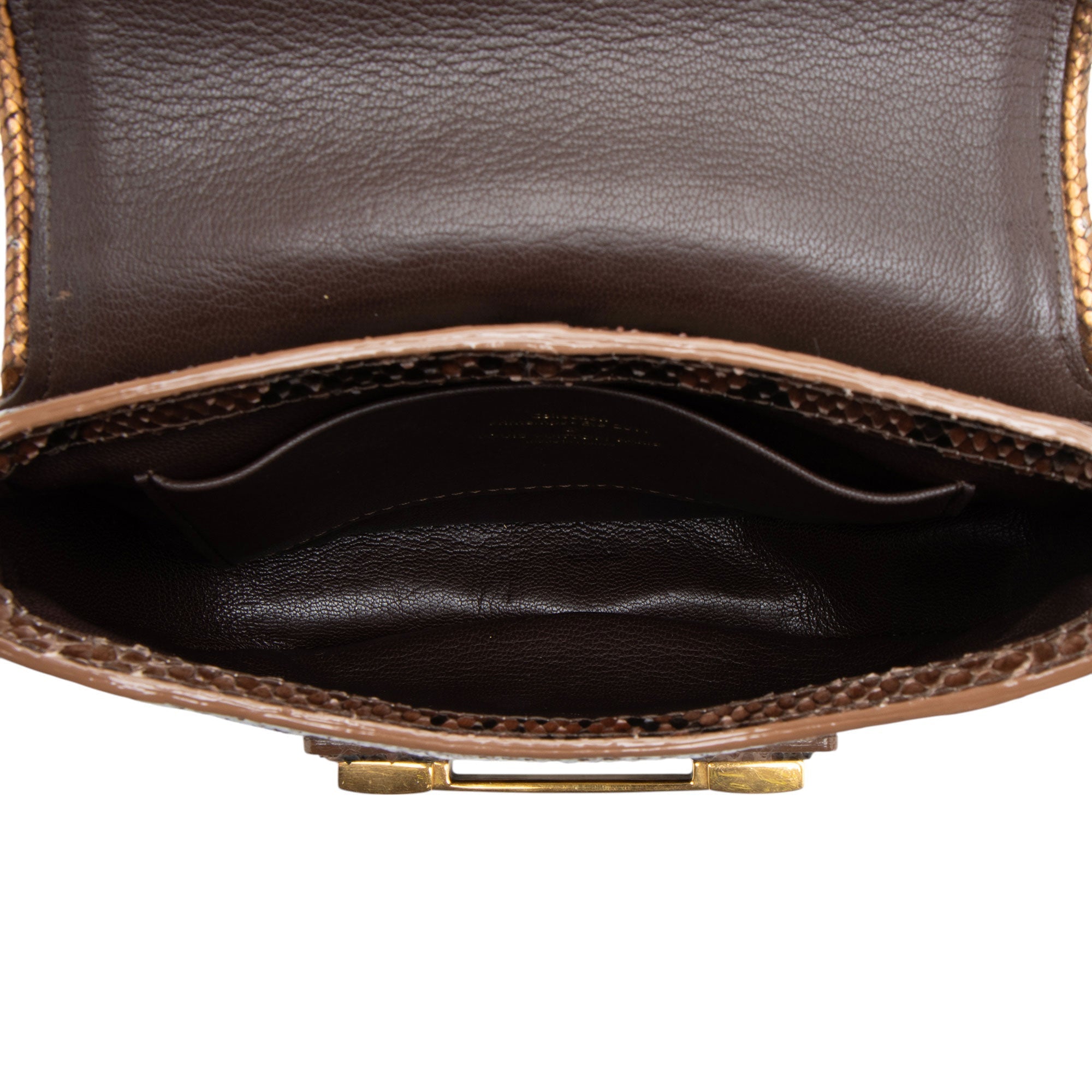 Louis Vuitton Limited Edition Python Monogram Empire Ponant Flap Shoulder Bag