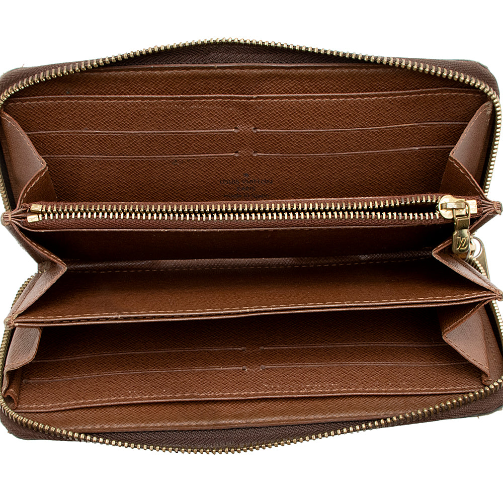 Louis Vuitton Limited Edition Monogram Roses Zippy Wallet (SHF-15275)