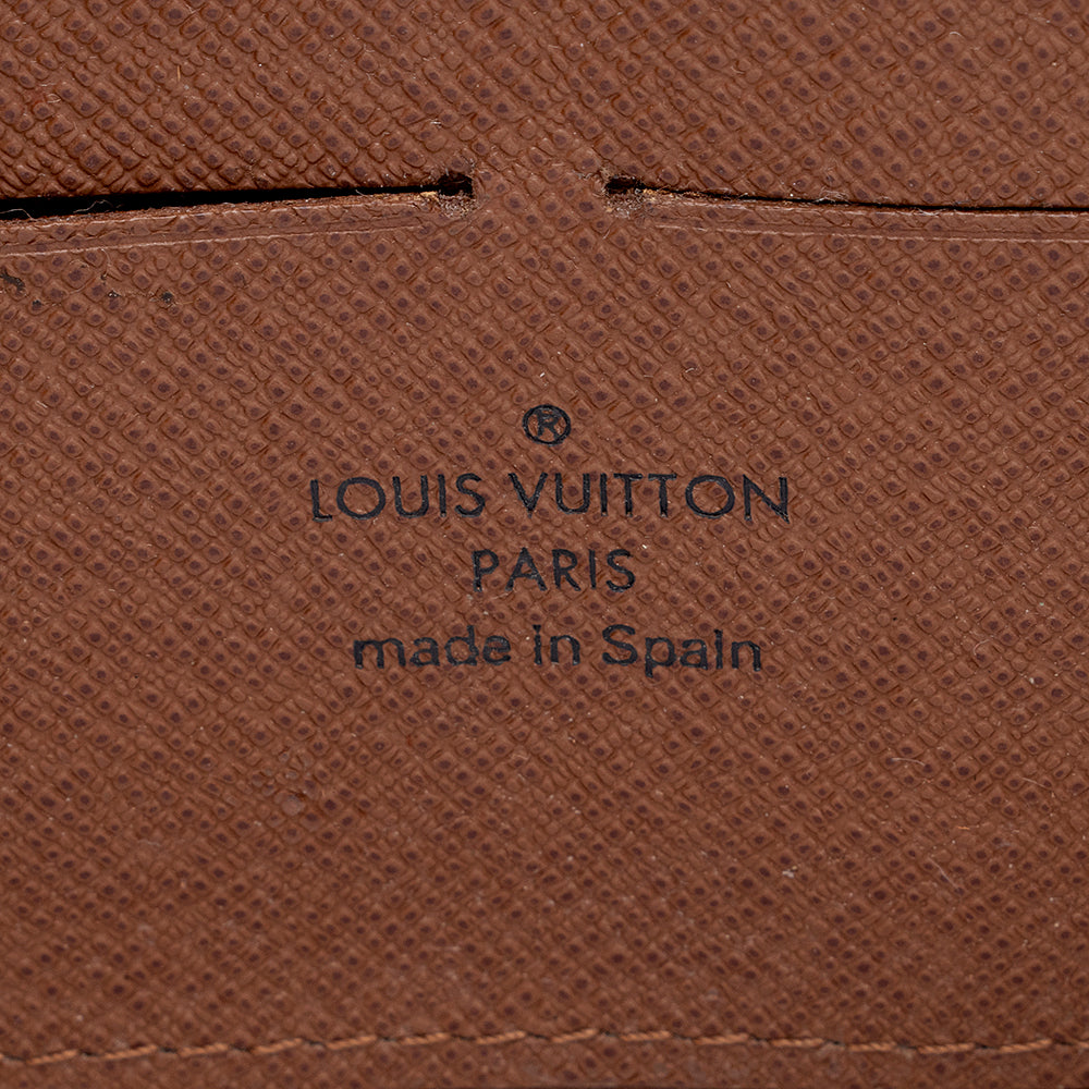 Louis Vuitton Limited Edition Monogram Roses Zippy Wallet (SHF-15275)